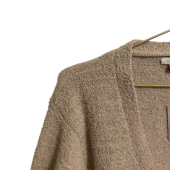J. Jill Pure Jill Tan Fuzzy Single Button Cardigan Size Small NWT - Picture 4 of 7